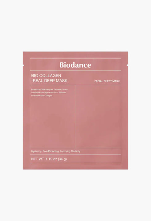 Bio Collagen Real Deep Mask for Pore Minimizing & Firming Care - GLAM MODA